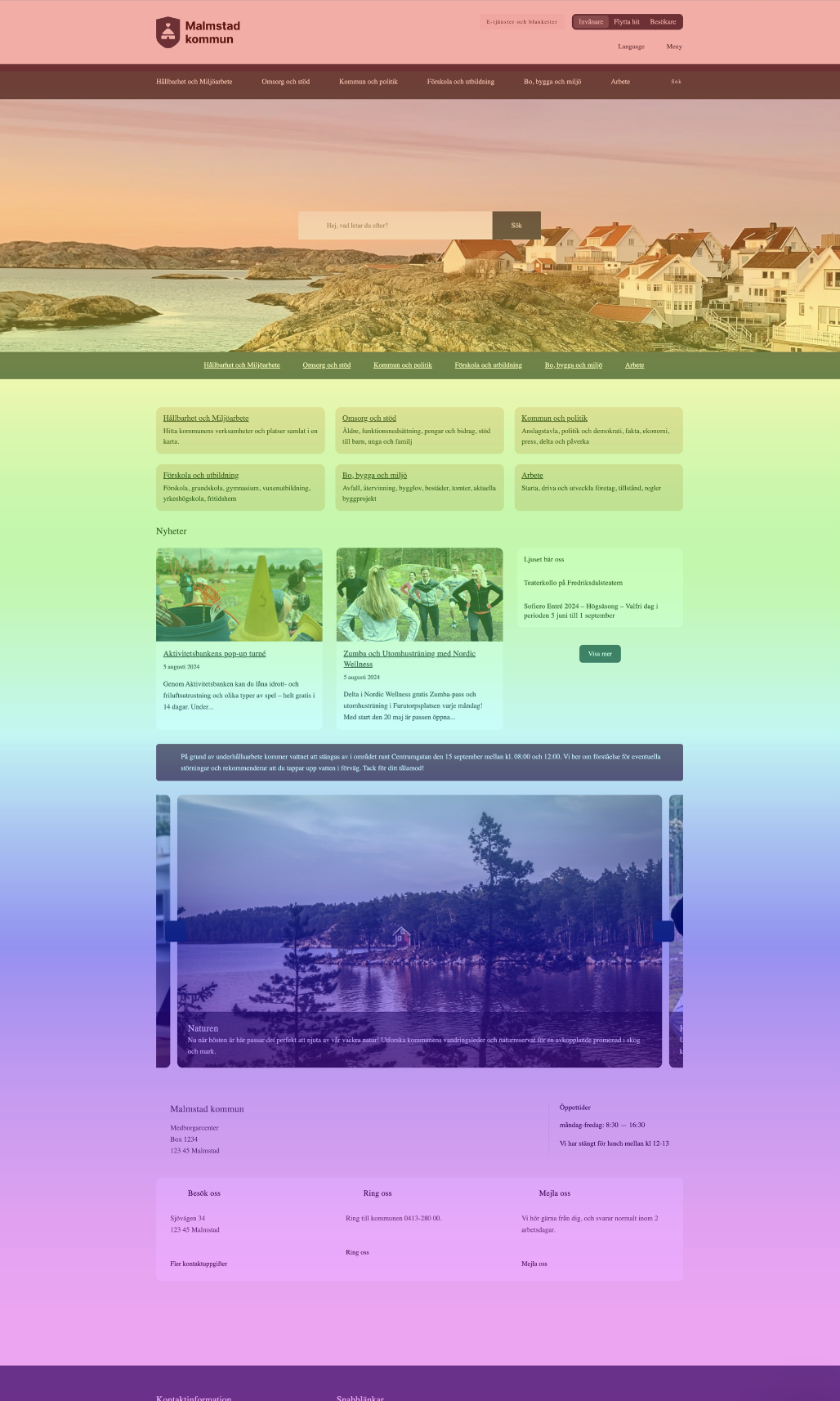 Scrollvärmekarta i Whitespace Analys